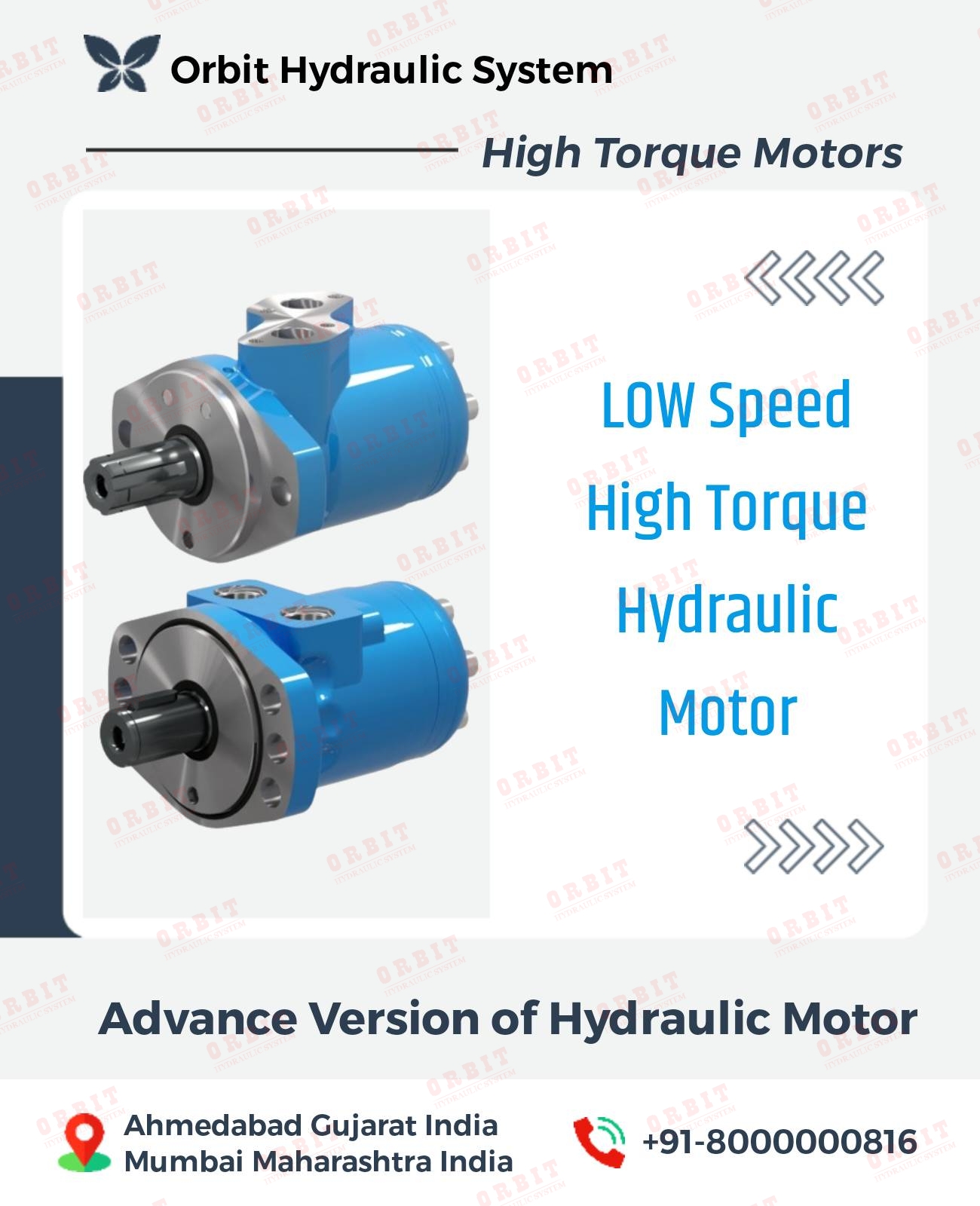 OMRX-50 11185497 White Hydraulic Motor In Ahmedabad Bangalore Hyderabad Nashik Indore Jaipur Delhi Kolkata Vasai Thane Coimbatore India